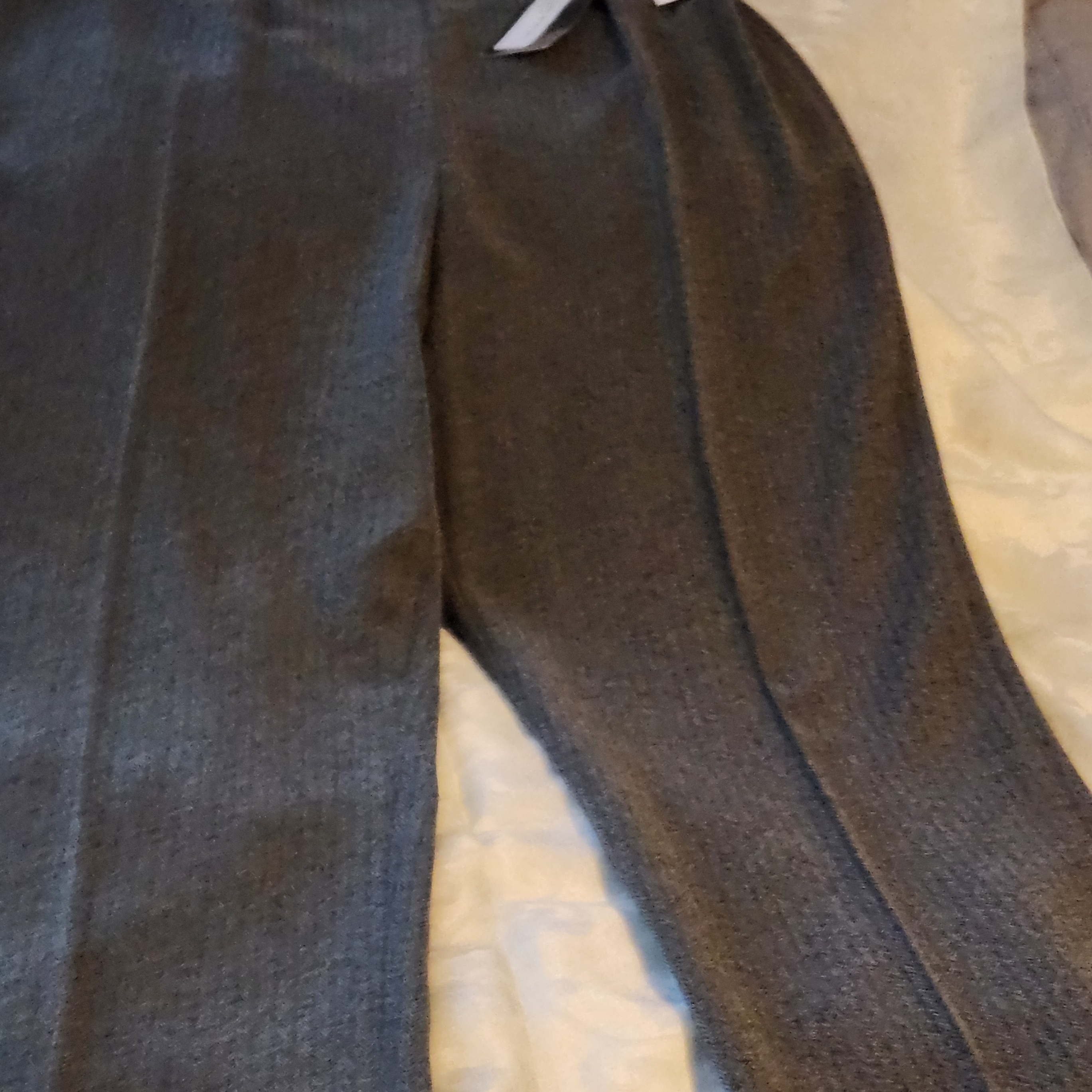 Garfield & Marks Gray Wide-Leg Trousers